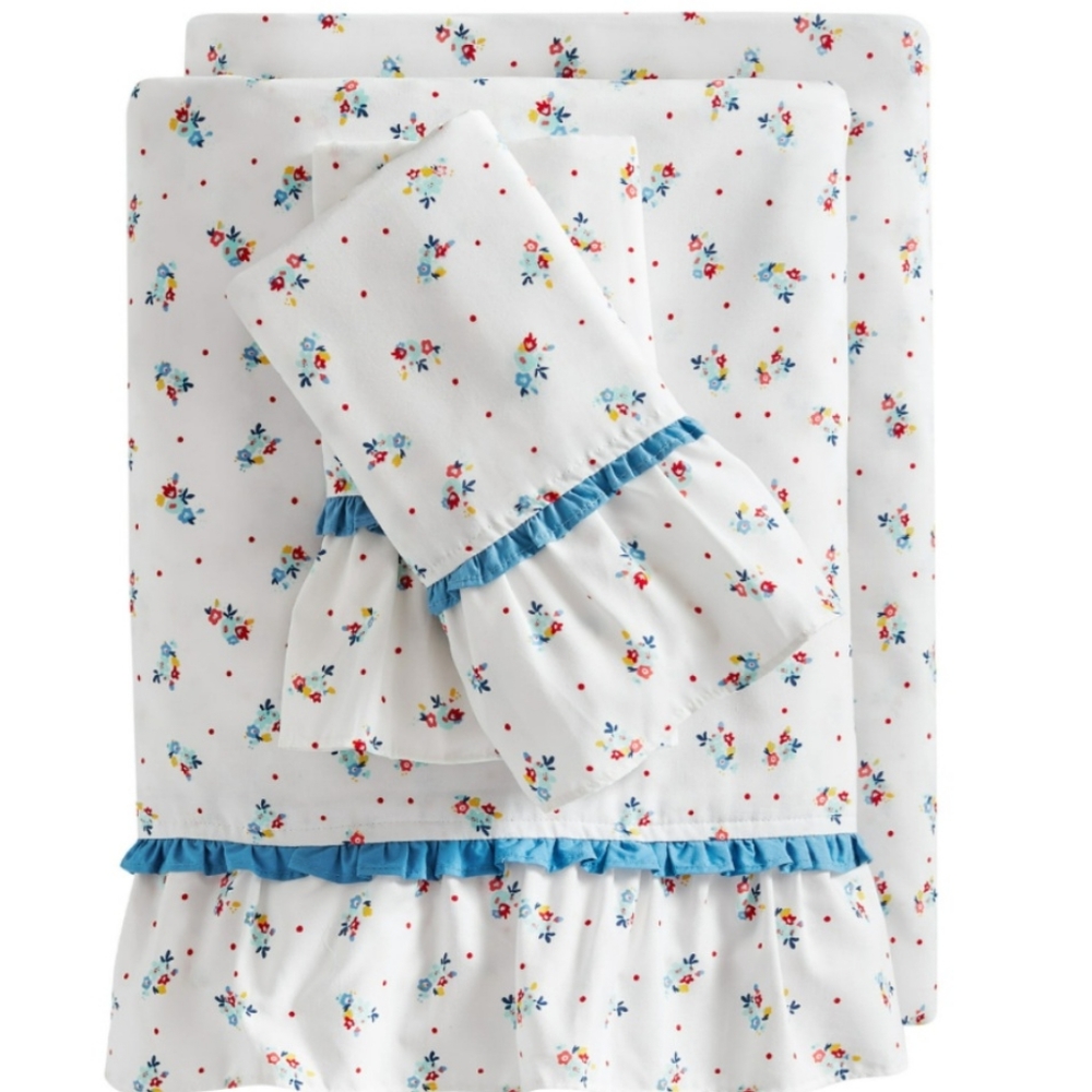 NEW Pioneer Woman Queen or King Sheet set 100% cotton